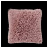 Keller Faux Mongolian Reverse to Micromink Pillow