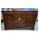 12 Drawer Cherry Dresser