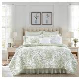 Twin Laura Ashley Quilt Set