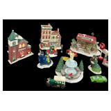 Lighted Fire Station, Jo Ann Fabrics, Christmas