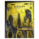 Stanley Control Grip 4 Pc Plier Set