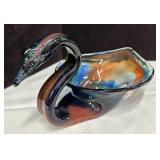 Blown Glass Swan