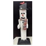 Wooden Snowman