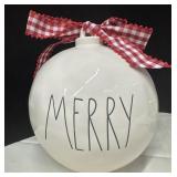 RAE DUNN HUGE ORNAMENT