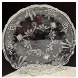 Footed Glass Serving Dish