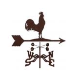 Rooster Yard Stake & Weather Vane