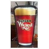 Estate Peteï¿½s Wicked Ale Neon Sign