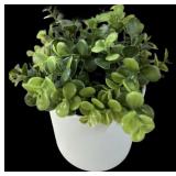 (6) Potted Faux Plants