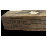 Kraft Brick Cheese Box