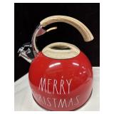 RAE DUNN Never Used Christmas Tea Kettle