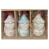 RAE DUNN GNOME ORNAMENTS