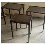 (3) PCS Estate Nesting Tables