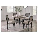 Ashley Corloda Round  Table & 4 Side Chairs