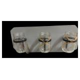 Country Wall Decor wï¿½ Pint Jar Holders