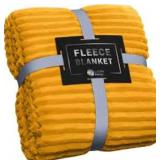 Gold  60 x 80 Fleece Blanket