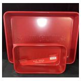 2 pc   RAE DUNN 9in X 13in Baking Pan