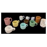 Lot Deal (12) Bybee Pottery Mugs RARE FIND