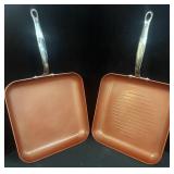 (2) PCS Simply Ming 11in Cooking Pans