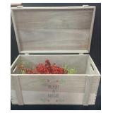 Merry & Bright Christmas Wooden Box