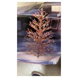 Preowned Red Toboggan Christmas Tree