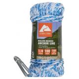 Ozark Trail Acheron 1/4 ï¿½ x 100 ï¿½Hollow Braided