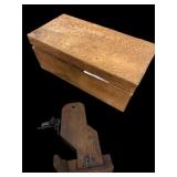 Wooden Box wï¿½ MILITARY BAG, Pamphlets