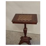 Vintage checkerboard table.