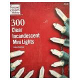 300 Ckear Incandescent Lights