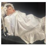 Estate Doll And Baby Bed