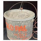 Antique Minnow Bucket
