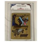 Pokï¿½mon Gold Custom Charizard Card