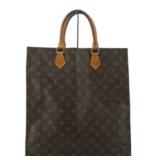 Louis Vuitton Monogram Sac Plat Tote Bag