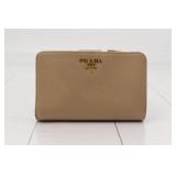Prada Leather Bi-fold Wallet
