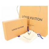Louis Vuitton Essential V Gold Necklace