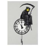 Grin Reaper c. 2005 Giclee Canvas by BANKSY