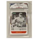 2021 Panini Donruss Babe Ruth Card