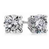 14kt Gold 1.50 ct VS Lab Diamond Stud Earrings