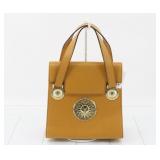 Gianni Versace Sunburst Leather Handbag