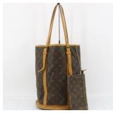 Louis Vuitton Monogram Bucket GM Tote Bag