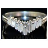 Platinum Natural VS Brilliant Diamond Ring