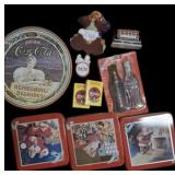 Coke Tray, Tins & More