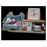 Coca-Cola clock.