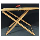 Childï¿½s Wood Ironing Board & Iron