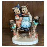 Vintage GOEBEL WEST Germany Girls on Fence