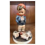 West Germany GOEBEL Boy wï¿½ Pigs