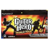 Play Station 2 Guitar Hero World Tour Complete