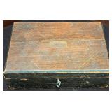 Wooden Box With Key