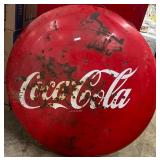 4ft Button Coco Cola Sign