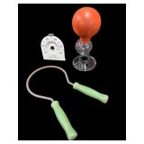 Vintage Green Handle Canning Jar Tongs & Oven