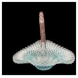 Fenton Hobnail Basket